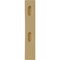 Ekena Millwork 1 3/4"W x 10"D x 10"H Large Olympic Wood Bracket, Alder BKTW01X10X10OLAL - alternate 4